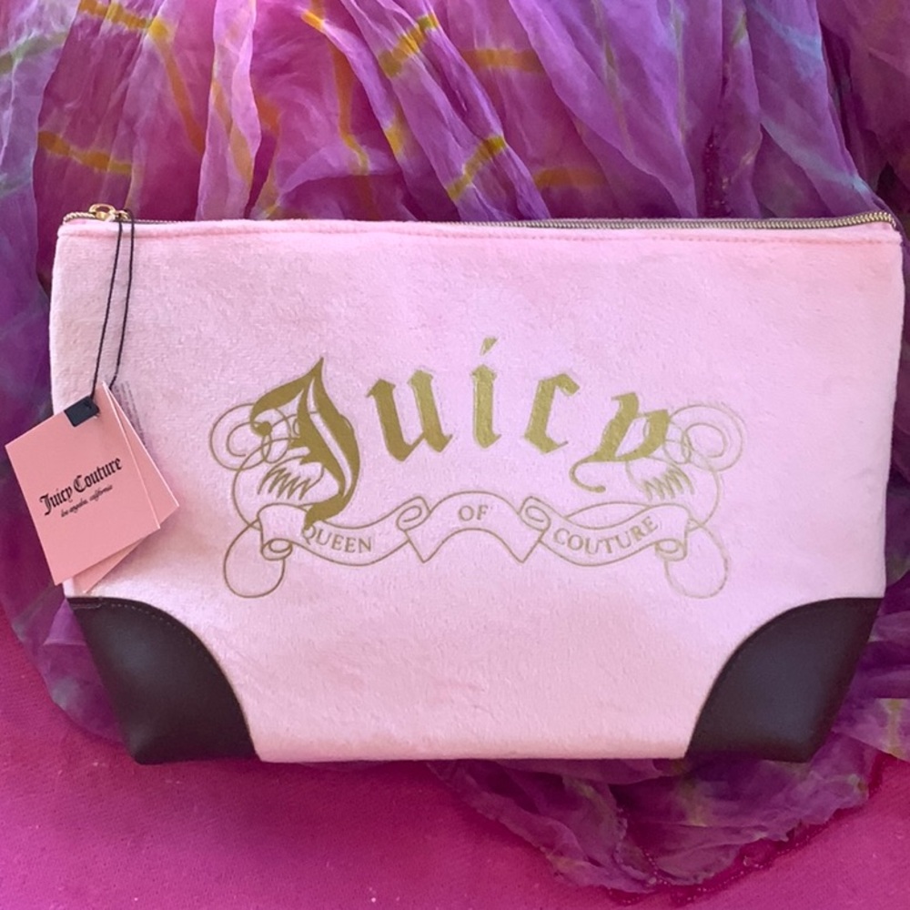 💖Juicy Couture Velour Makeup Bag